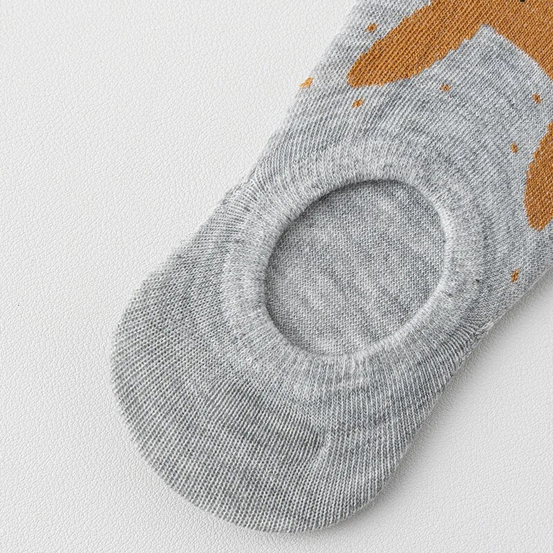 5 paari nähtamatuid madala lõikega silikoonist libisemisvastaseid suviseid hingavaid pahkluusokke NAISTE kasside paadi sokkidele