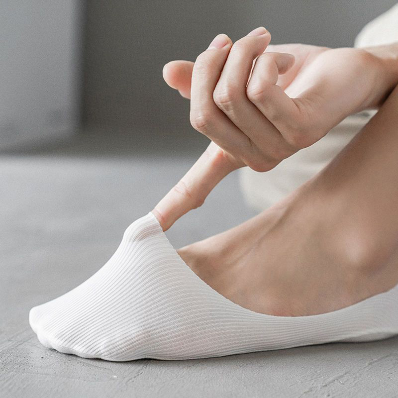 5 paari silikoonist libisemisvastased naiste sokid jääsiidist suvised hingavad sokid sussid madala lõikega paadi sokid puuvillast põhjaga kiire kohaletoimetamine