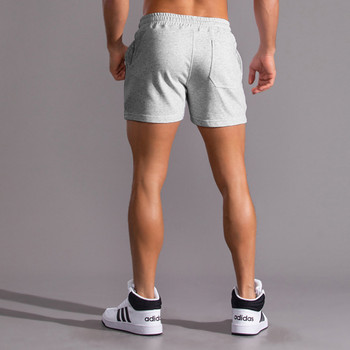 Летни нови ежедневни къси панталони от 100% памук Мъжки висококачествени модни къси панталони Мъжки къси панталони със странични джобове с цип Мъжки шорти за бягане на открито