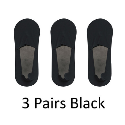 3 paari Suvised vabaaja meeste sokid Nähtamatud õhukesed madala lõikega sokid hingavad No Show Silikoonist Libisemiskindlad sokid Puuvillane Alt Imab higi