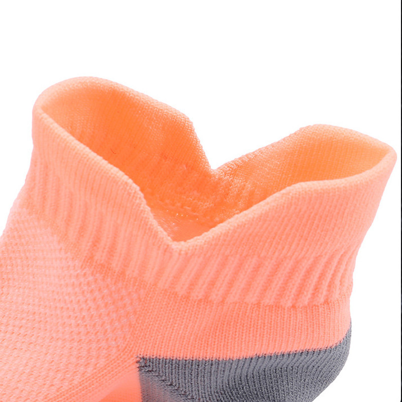 Nylon boka sportzokni kompressziós férfi női lélegző, gyorsan száradó dezodor láthatatlan kerékpáros futás kültéri utazási zokni