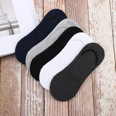 2023 New 5 Pairs/Lot Shallow Invisible Socks Women Solid Ankle Socks in Set Breathable Anti-friction Socks 35-41 Dropshipping