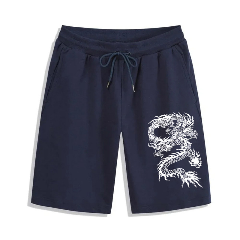 Ljetne ležerne kratke hlače s otiskom zmaja, muške prozračne kratke hlače za plažu, udobne sportske kratke hlače za fitnes, košarku S-4XL
