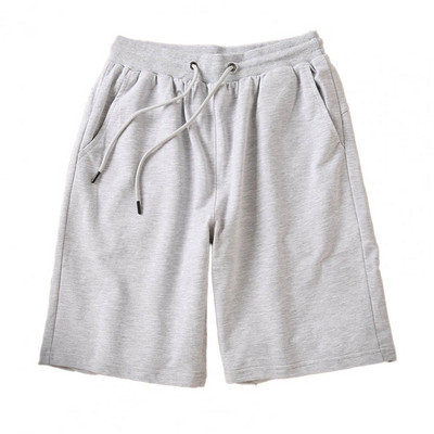 Ljetne nove muške sportske kratke hlače Pamuk, mekane muške uzice za struk, labave jednobojne, prozračne, brzo sušeće ležerne ljetne kratke hlače