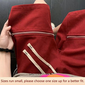 Pantaloni scurți subțiri de vară pentru bărbați Pantaloni largi în cinci puncte în stil american de stradă Pantaloni la mijloc casual Design la modă Roșu Negru