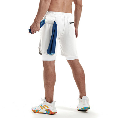 Meeste suvised taktikalised spordipüksid Polüesterjooks, topeltvoodriga rannalühike, massiivne kamuflaaž keskmise vööga Jogger nailonist kuumad lühikesed püksid