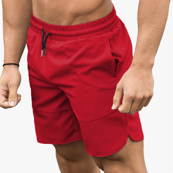Летни бързосъхнещи мъжки спортни бягащи плажни къси панталони Мъжки дишащи гимнастически обувки Fiess Мъжки ежедневни шорти