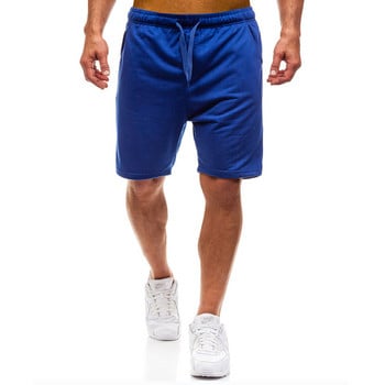 νέα ανδρική μόδα σορτς Jogger φόρεμα εσώρουχο Casual μονόχρωμο γυμναστήριο για τρέξιμο Αθλητικό παντελόνι Αντρικό σορτς