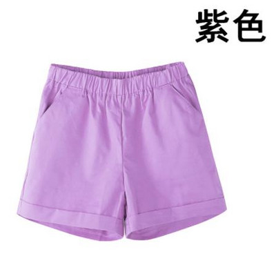 2024, vara, la modă, motociclist, scurtă, culoare bomboană, pentru plajă, 100% bumbac, pantaloni scurti, largi, pentru femei, pantaloni scurti