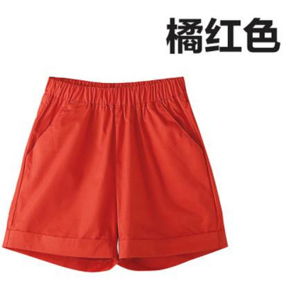 2024, vara, la modă, motociclist, scurtă, culoare bomboană, pentru plajă, 100% bumbac, pantaloni scurti, largi, pentru femei, pantaloni scurti