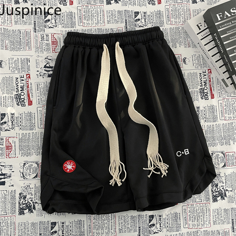 American Drawstring Αθλητικά σορτς Ανδρικά χαλαρά, καθημερινά High Street Personality Basketball Fitness Παντελόνι πέντε πόντων Ανδρικά ρούχα