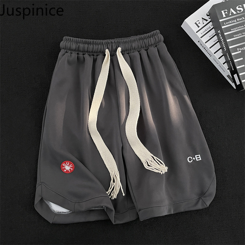 American Drawstring Αθλητικά σορτς Ανδρικά χαλαρά, καθημερινά High Street Personality Basketball Fitness Παντελόνι πέντε πόντων Ανδρικά ρούχα