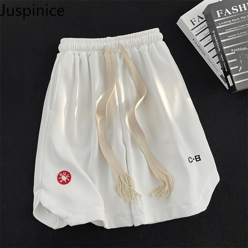 American Drawstring Αθλητικά σορτς Ανδρικά χαλαρά, καθημερινά High Street Personality Basketball Fitness Παντελόνι πέντε πόντων Ανδρικά ρούχα