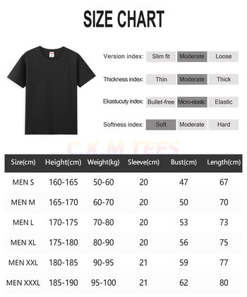 Удивителни тениски Men Rising Megadeths Rock Band T Shirt Двустранна огромна тениска Мъжки тениски Graphic Short Sleeve S-3XL