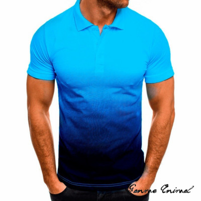 Nyári Férfi Ingek Hétköznapi Nagy méretű Rövidnadrágok Ujjú pólók Férfi ing Galléros póló Polo for Férfi hajtóka pólóingek S-5XL