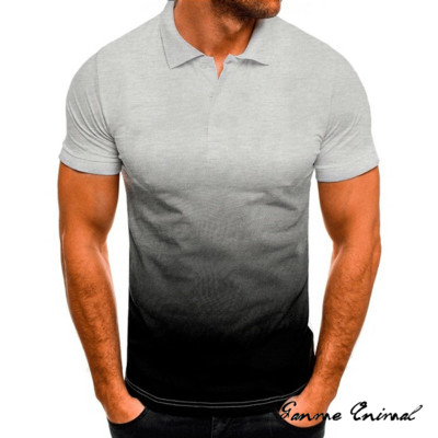 Nyári Férfi Ingek Hétköznapi Nagy méretű Rövidnadrágok Ujjú pólók Férfi ing Galléros póló Polo for Férfi hajtóka pólóingek S-5XL