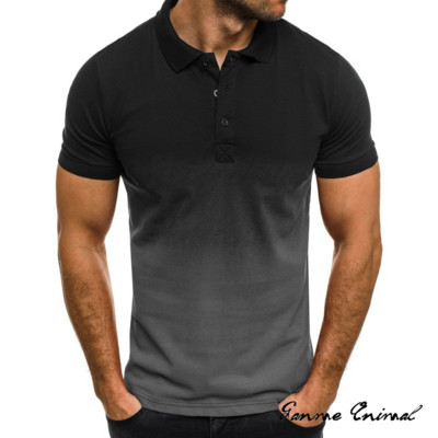 Nyári Férfi Ingek Hétköznapi Nagy méretű Rövidnadrágok Ujjú pólók Férfi ing Galléros póló Polo for Férfi hajtóka pólóingek S-5XL