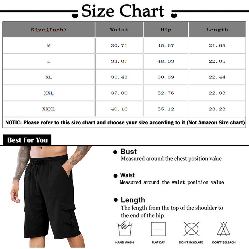 Vīriešu ikdienas krāsains āra kabatas pludmales darba bikses Pludmales šorti Bikses Vīriešu apģērbs 2024 Jauns, moderns un vienkāršs