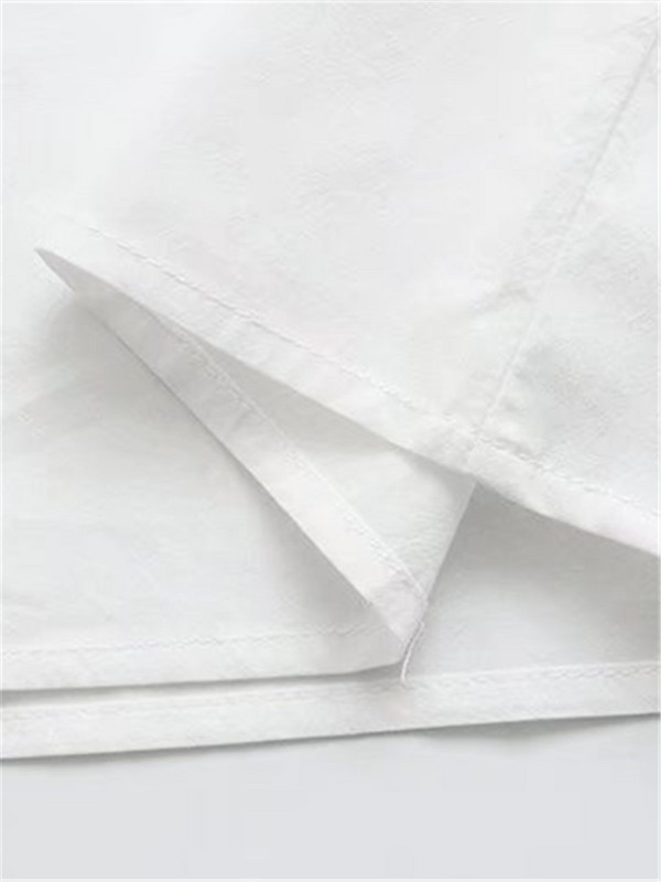 Ženska odjeća velikih veličina Majica kratkih rukava Četvrtasti ovratnik Pamuk Neelastični tanki pulover Majice velike veličine u ljetnoj odjeći