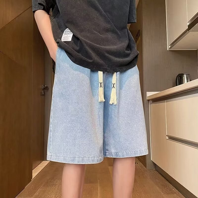 S-5XL traper kratke hlače muške ljetne hladne čiste boje vanjske jednostavne dnevne američki stil sveučilišne prevladava ležerne popularne do koljena