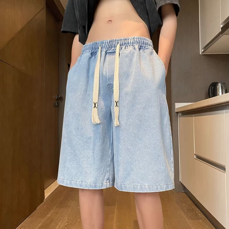 S-5XL traper kratke hlače muške ljetne hladne čiste boje vanjske jednostavne dnevne američki stil sveučilišne prevladava ležerne popularne do koljena