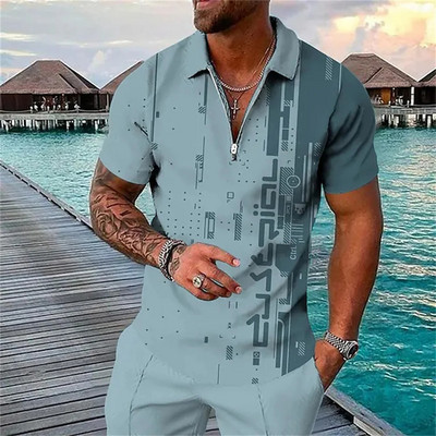 Nova muška majica kratkih rukava Klasična polo majica kratkih rukava Ljetni top Ležerna majica s ovratnikom na gumbe Super Large S-4XL Ležerna polo majica