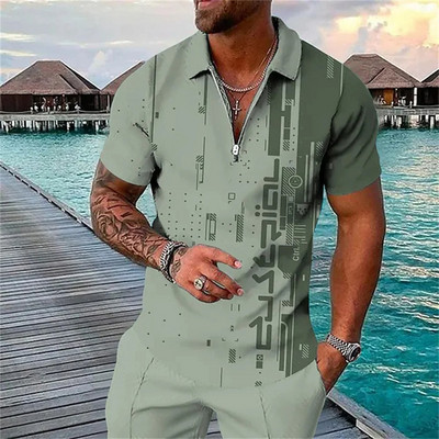 Nova muška majica kratkih rukava Klasična polo majica kratkih rukava Ljetni top Ležerna majica s ovratnikom na gumbe Super Large S-4XL Ležerna polo majica