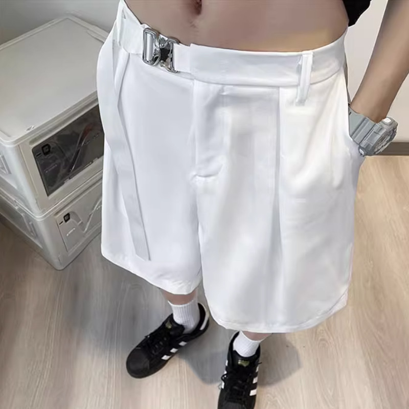 Bagijas šorti Vīriešu ikdienas bikses Minimālisma tīri pusaudžu vasaras amerikāņu ielas apģērbi Hipster S-3XL Штаны Populāri studenti