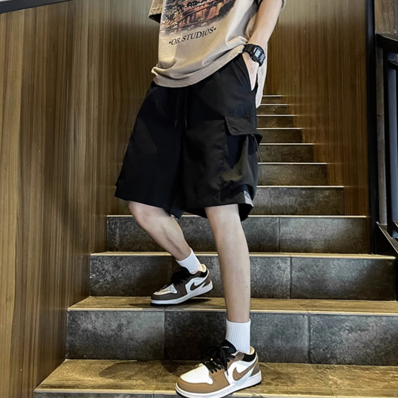 Cargo kratke hlače Muška odjeća s velikim džepovima Ljetna Techwear Sportska ležerna američka ulična odjeća Tinejdžeri Baggy S-3XL Hlače Fashion Jogger