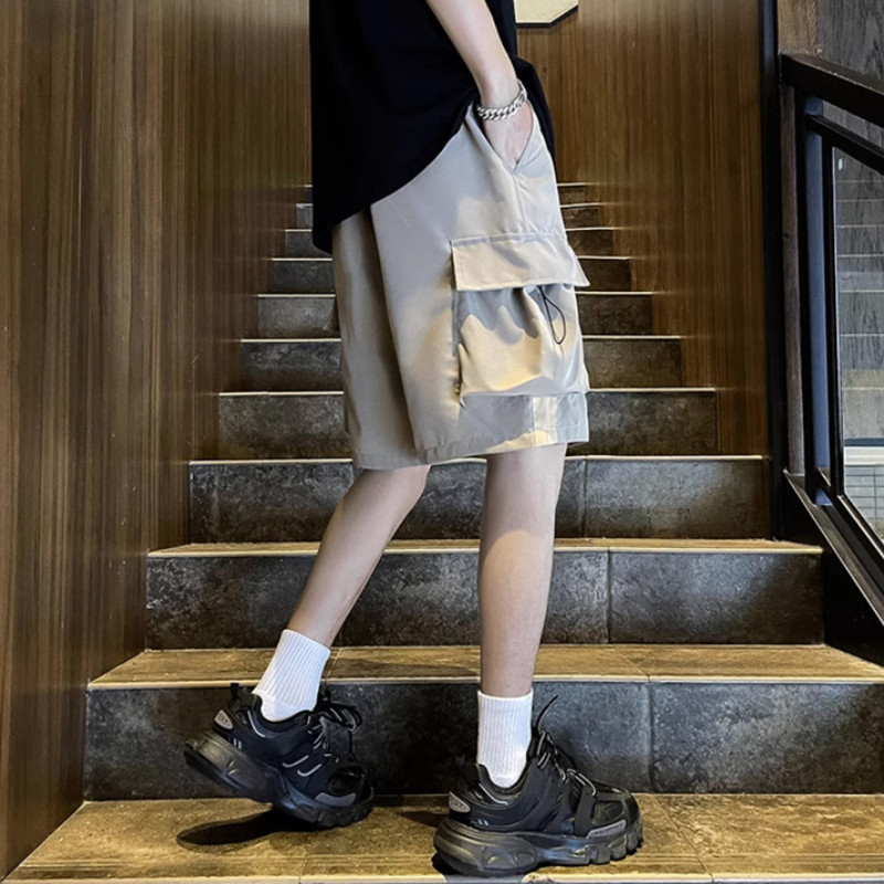 Cargo kratke hlače Muška odjeća s velikim džepovima Ljetna Techwear Sportska ležerna američka ulična odjeća Tinejdžeri Baggy S-3XL Hlače Fashion Jogger