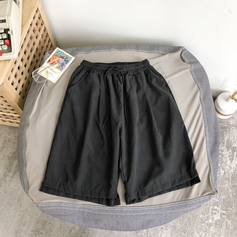 Ležerne kratke hlače za muškarce Minimalistički vrećasti S-3XL Ljetne prozračne tinejdžerske studente Ulične hlače u čistim bojama koje se mogu kombinirati Zgodne Kpop