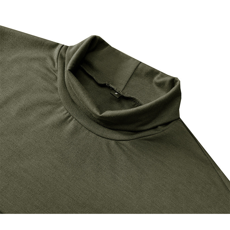 2023 őszi nyár férfi rövid ujjú pamut alkalmi férfi póló magas galléros ing Férfi légáteresztő ingek S-3XL