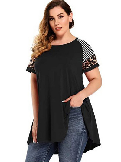 2022, vară, cu mânecă scurtă, de culoare solidă, de stradă, cu imprimeu sexy, cu flori, bluză ocazională, tricou, mai mare, tunică pentru femei, topuri peplum