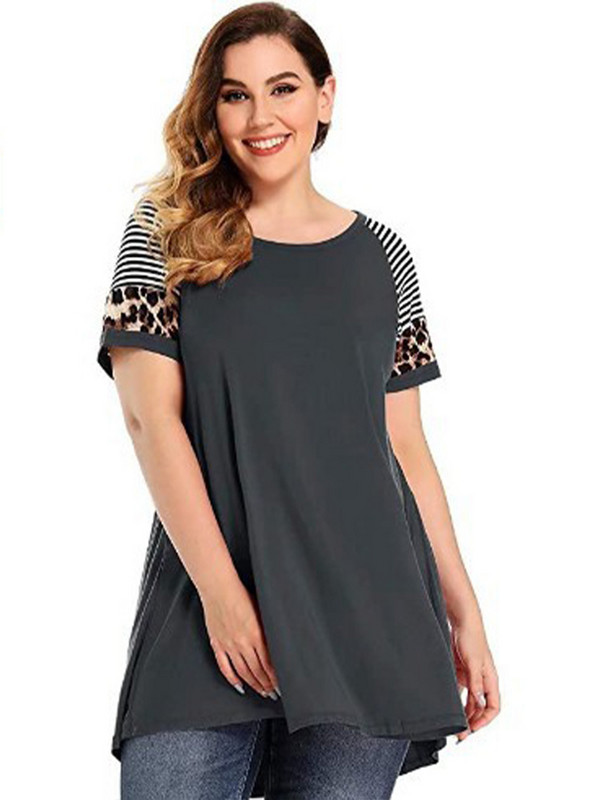 2022, vară, cu mânecă scurtă, de culoare solidă, de stradă, cu imprimeu sexy, cu flori, bluză ocazională, tricou, mai mare, tunică pentru femei, topuri peplum