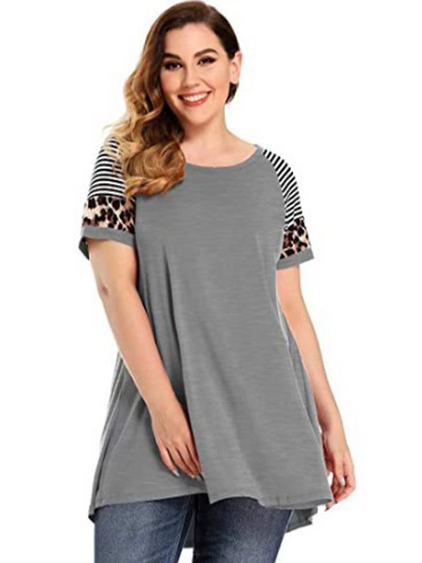 2022, vară, cu mânecă scurtă, de culoare solidă, de stradă, cu imprimeu sexy, cu flori, bluză ocazională, tricou, mai mare, tunică pentru femei, topuri peplum