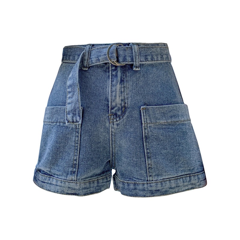 Traper kratke hlače širokih nogavica 2021., nove ljetne velike veličine, visokog struka, široke, tanke kratke hlače a-kroja, duge kratke hlače za plivanje za žene