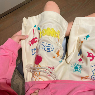 Muške ljetne trendy široke ležerne kratke hlače s pet točaka Few Design Sensation Američke retro sportske hlače