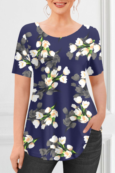 Sieviešu T-krekls Vasaras modes īsām piedurknēm T-krekli Ikdienas T krekls ar apdruku sievietēm Apģērbi Liela izmēra meitenēm Y2k apģērbi