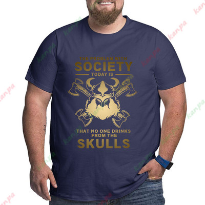 muške majice urbana košulja muška Summer Essential majica kratkih rukava muška labava okrugla ovratnica Visoka moda muška kratka majica 6XL