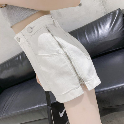 Casual σέξι μόδα κοντό παντελόνι Φαρδύ πόδι φαρδύ Καλοκαιρινό Κορεάτικο Κομψό Ψηλόμεσο Vintage καυτό γυναικείο τζιν σορτς γυναικείο