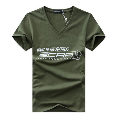 Muška majica kratkih rukava s V-izrezom 2019, novi dolazak, popularna ljetna majica kratkih rukava veličine S do 5XL, azijska veličina