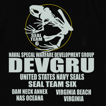 Тениска Naval SEALs DEVGRU Seal Team 6 Six Frog Skeleton T-Shirt 100% памук O-образно деколте Лятна ежедневна мъжка тениска с къс ръкав размер S-3XL