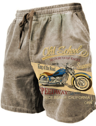 Muške hlače za plažu s prugastim 3D printanim kratkim hlačama Muške ljetne prozračne kratke hlače za fitness Street Shorts muške Ropa Hombre