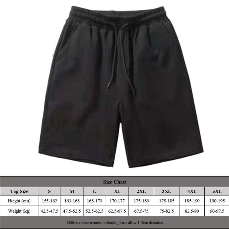 Hot New Férfi nadrágok Rövidnadrágok Fekete alkalmi, jóképű bő nadrágok Normál S-5XL Enyhén nyúló, egyszínű, napi ünnepek