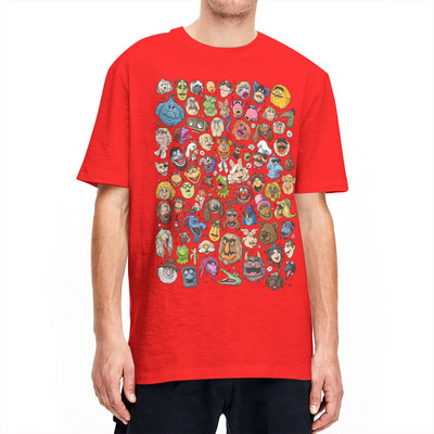 Crazy It's Time To Light The Muppet Show Majica kratkih rukava Muška pamučna majica s O izrezom Majice kratkih rukava Ljetna odjeća