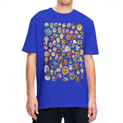 Crazy It's Time To Light The Muppet Show Majica kratkih rukava Muška pamučna majica s O izrezom Majice kratkih rukava Ljetna odjeća