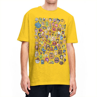 Crazy It's Time To Light The Muppet Show Majica kratkih rukava Muška pamučna majica s O izrezom Majice kratkih rukava Ljetna odjeća