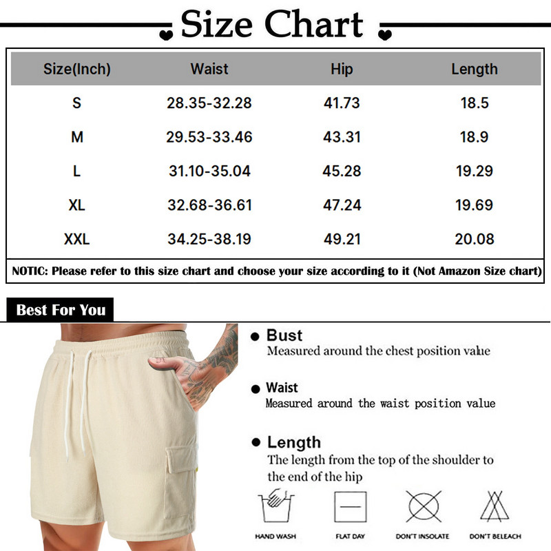 Ljetne muške kratke hlače Sportske pletene mini kratke hlače Jednobojne hlače s uzicom Uzročni kostim za plažu, plivanje, surfanje, muški kostim S-3xl