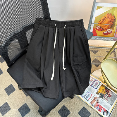 Σορτς American Cotton Cargo Ανδρικά φαρδιά εξωτερικά ρούχα Casual High Street Personality Παντελόνι πέντε πόντων Ανδρικά ανδρικά ρούχα κάτω