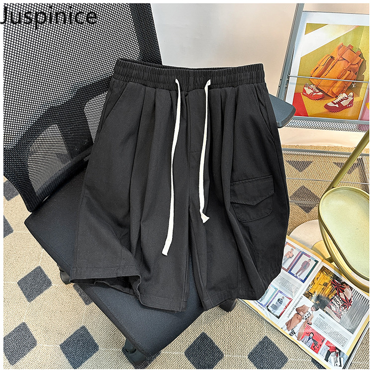 Σορτς American Cotton Cargo Ανδρικά φαρδιά εξωτερικά ρούχα Casual High Street Personality Παντελόνι πέντε πόντων Ανδρικά ανδρικά ρούχα κάτω